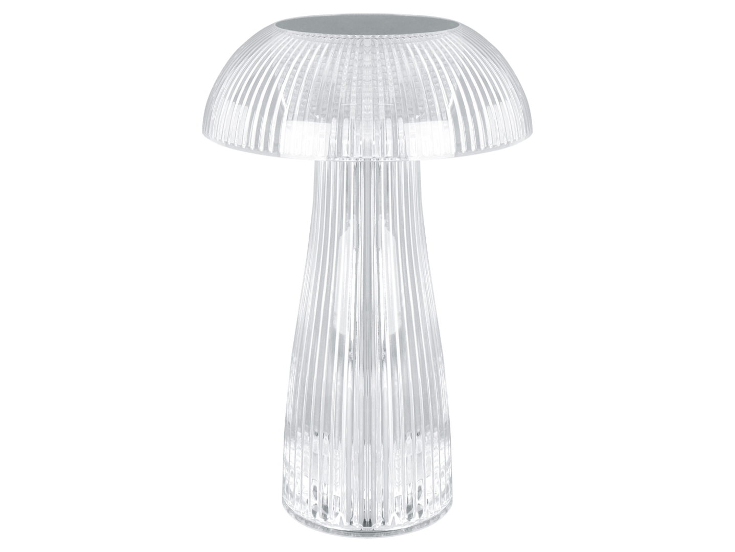 Lampa stołowa Singa LED zmienna barwa światła transparentna