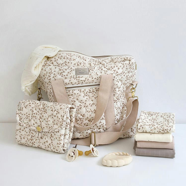 - Lot de 3 langes en mousseline Lierre (70 x 70 cm)