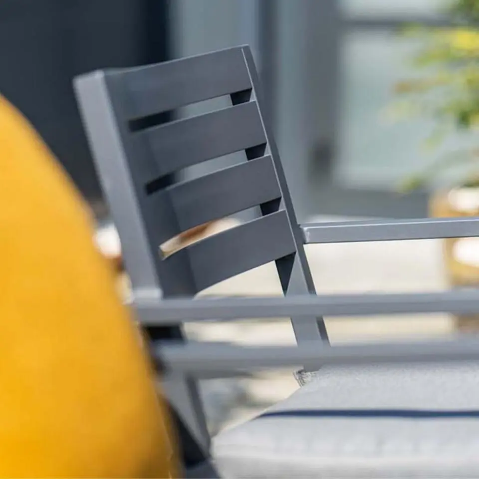 Garden Impressions Amarillo - Adana tuinset 5-delig donker grijs