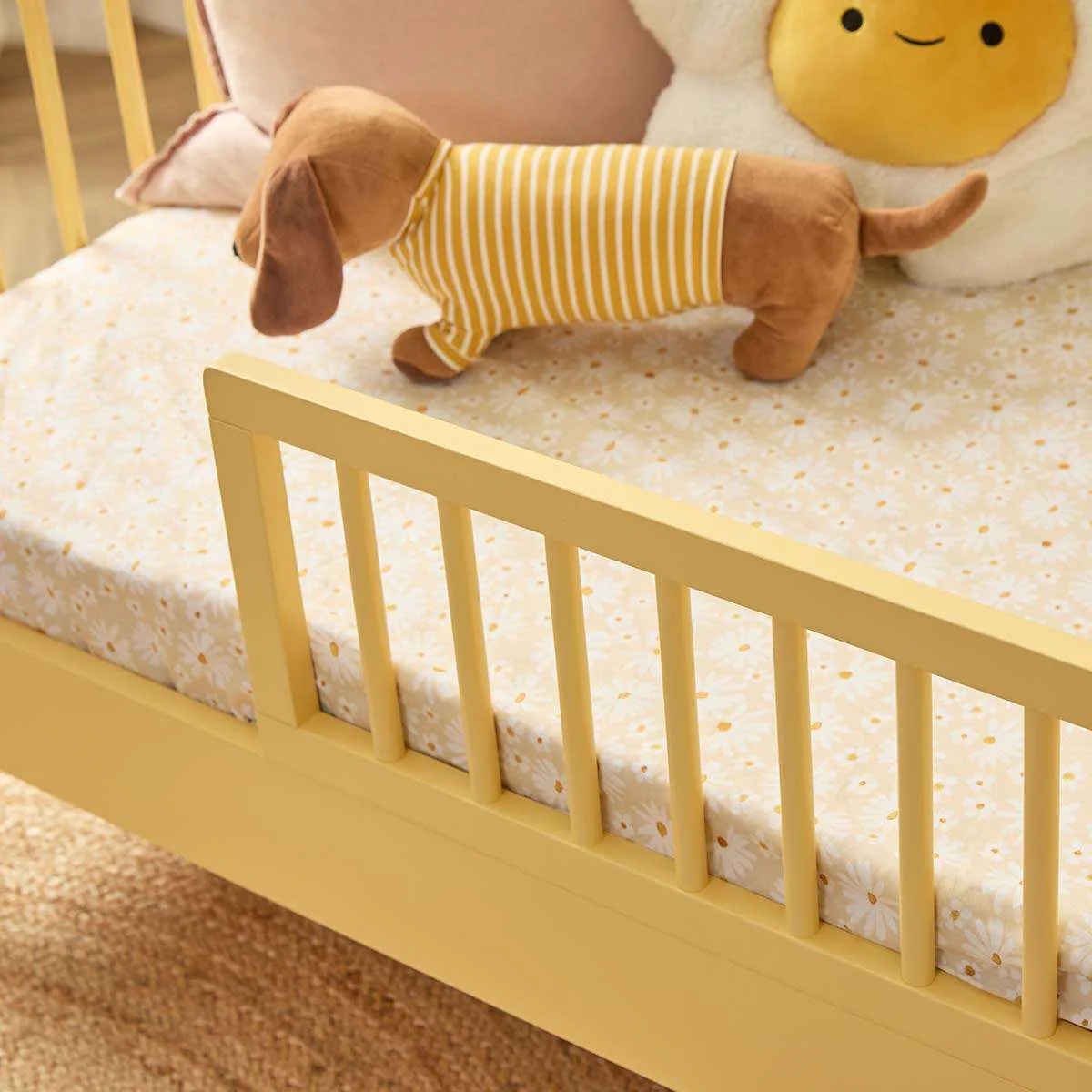 Maisie Cot Toddler Bed Half Frame - Buttermilk