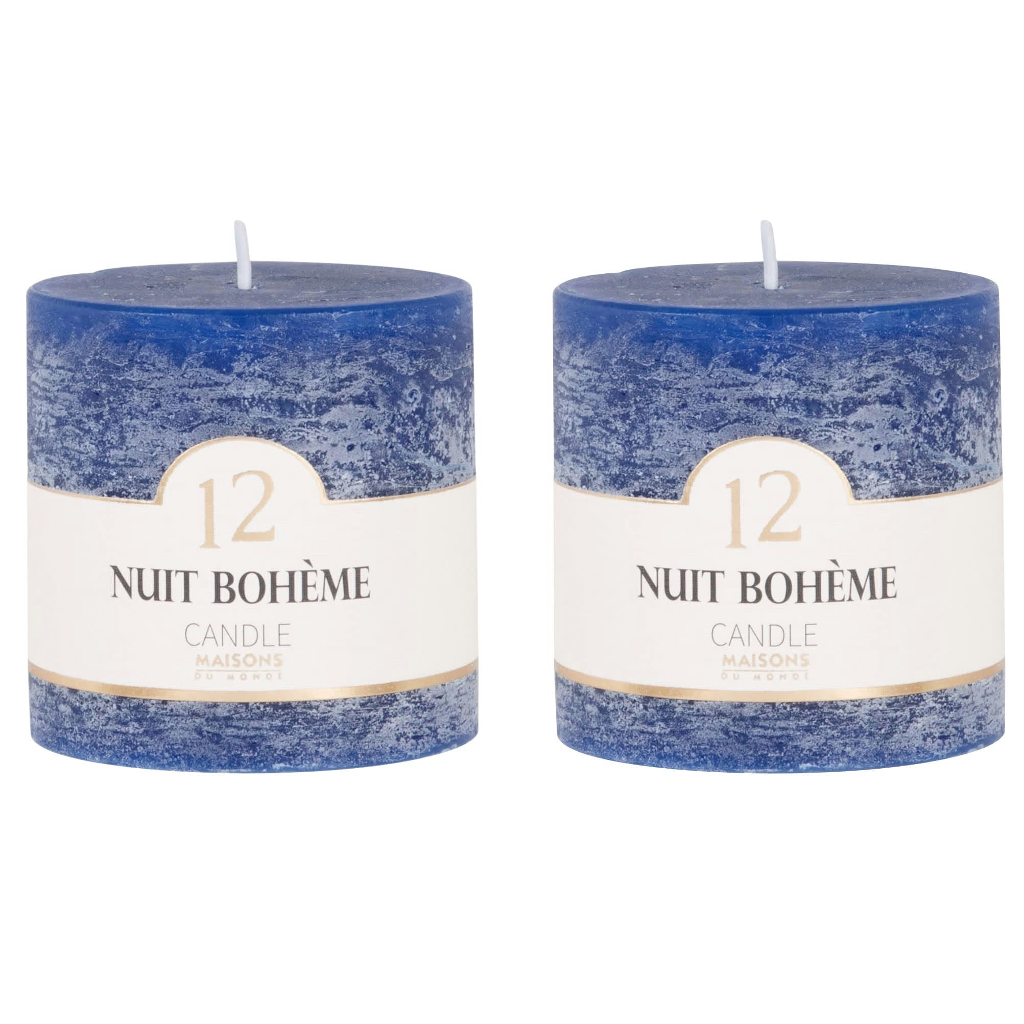 COLORAMA - Bougie parfumée bleue H7, 230g