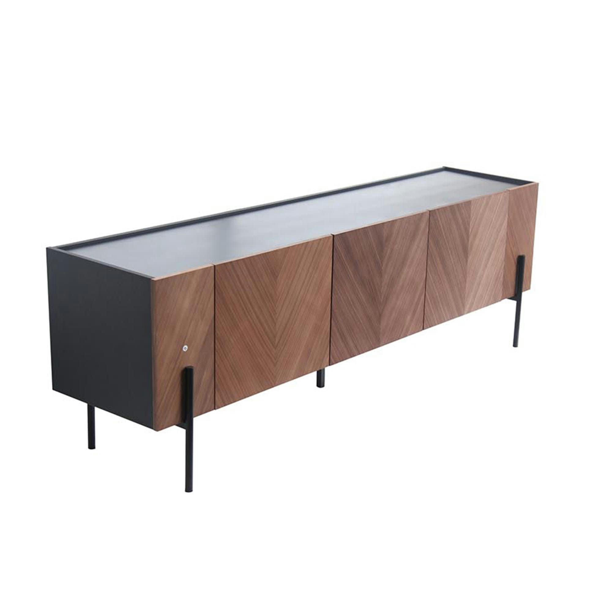 SEQUOIA - Meuble TV vintage avec rangements