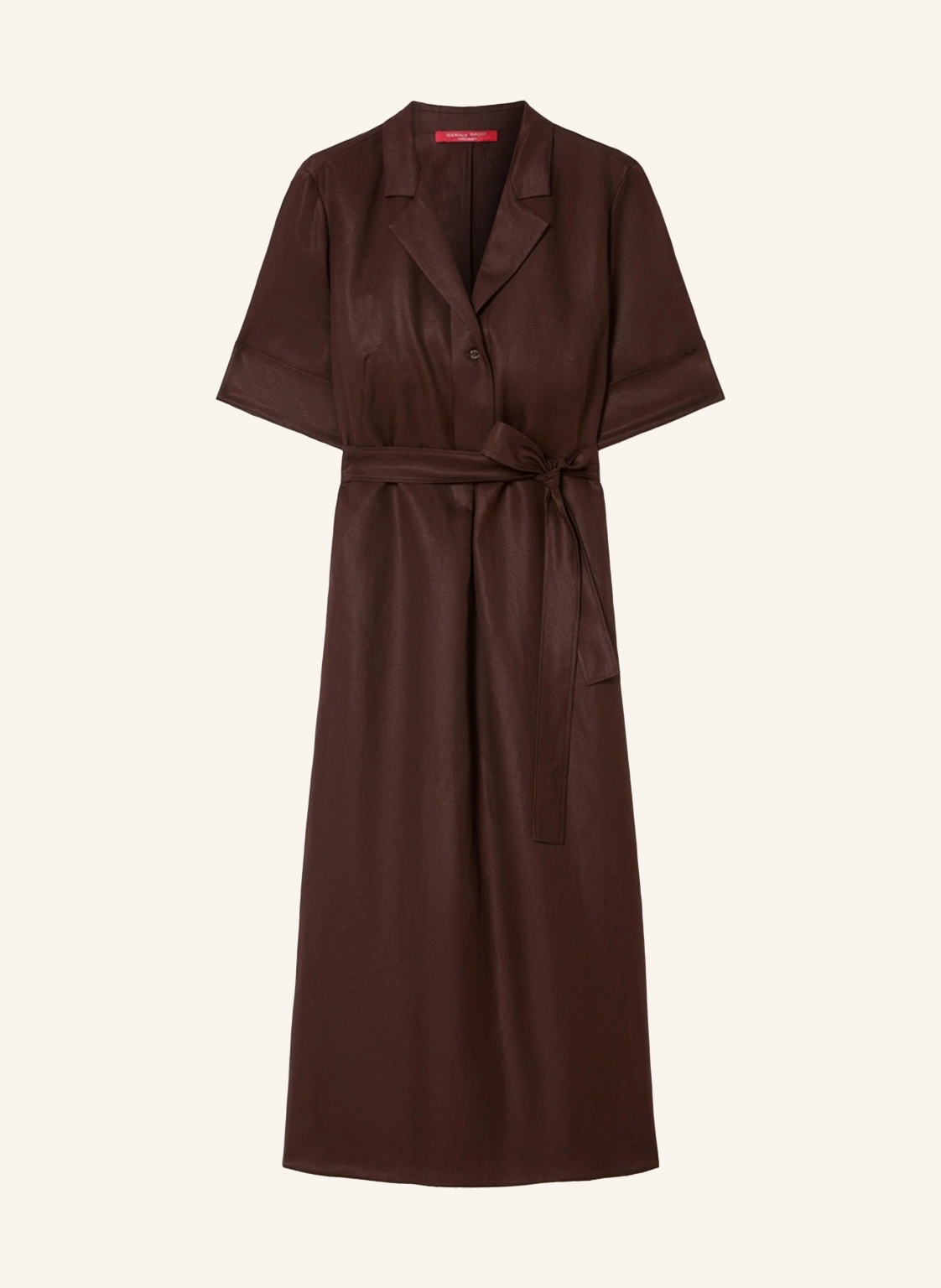 MARINA RINALDI Kleid MRSALPACA mit Leinen