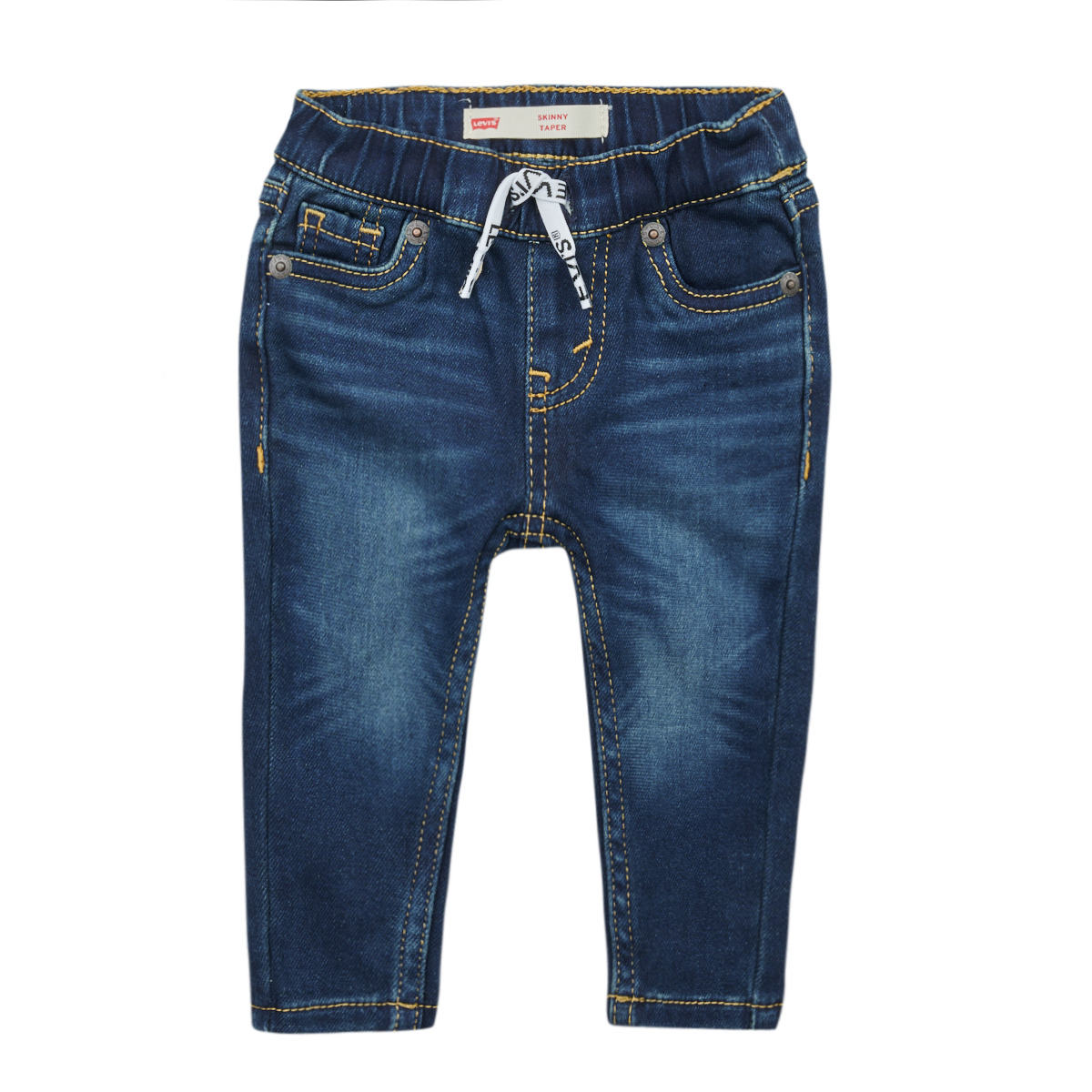 Levi'su00a0SKINNYDOBBYPULLONPANTS - Blue / Raw