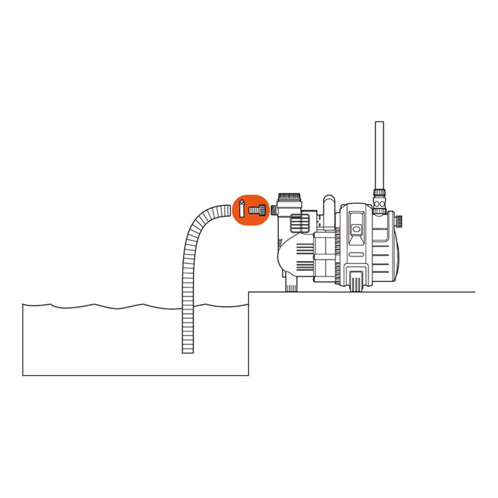 KOBLING GARDENA FOR SUGESLANGE 1"