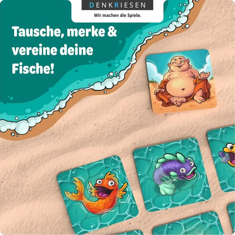 Kartenspiel Buddha bei die Fische