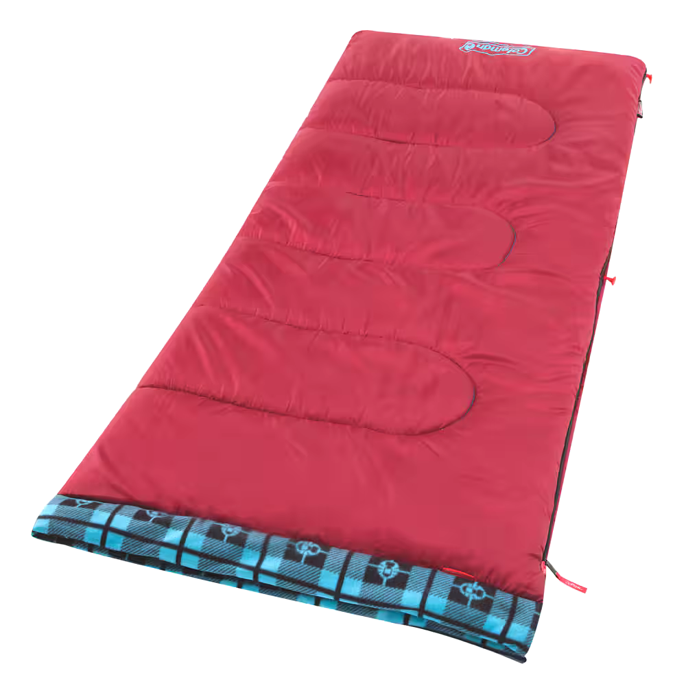 Coleman Granite Peak 10 °C Sleeping Bag with Compression Sack, Insulated & Fleece Lined