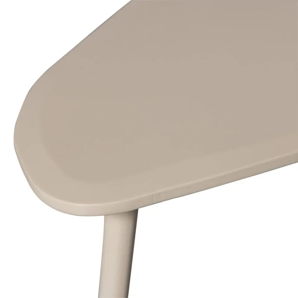 WOOOD Davina Bijzettafels - MDF - Dust - 40x90x50