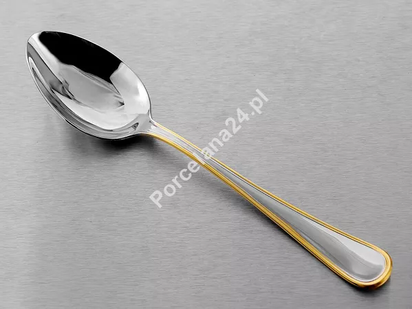Komplet sztućców 24 cz. na 6 osób Pintinox 1929 - Sirio (2.5 mm) złocone 23.SIRG.K24