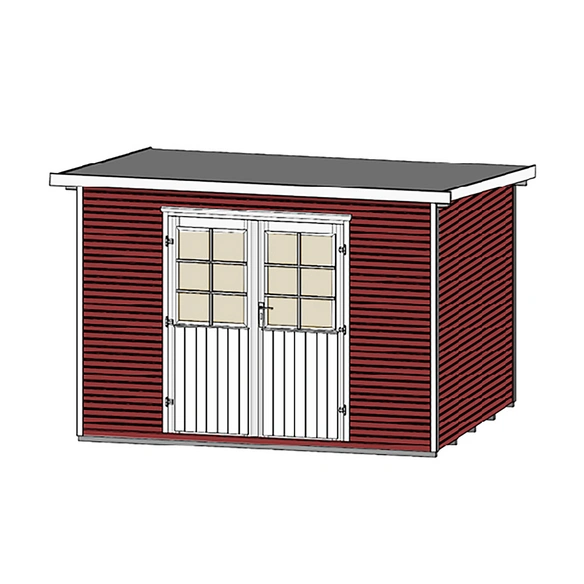Gartenhaus »219 Gr.3«, Holz, BxHxT: 319 x 218 x 300 cm (Außenmaße inkl. Dachüberstand)