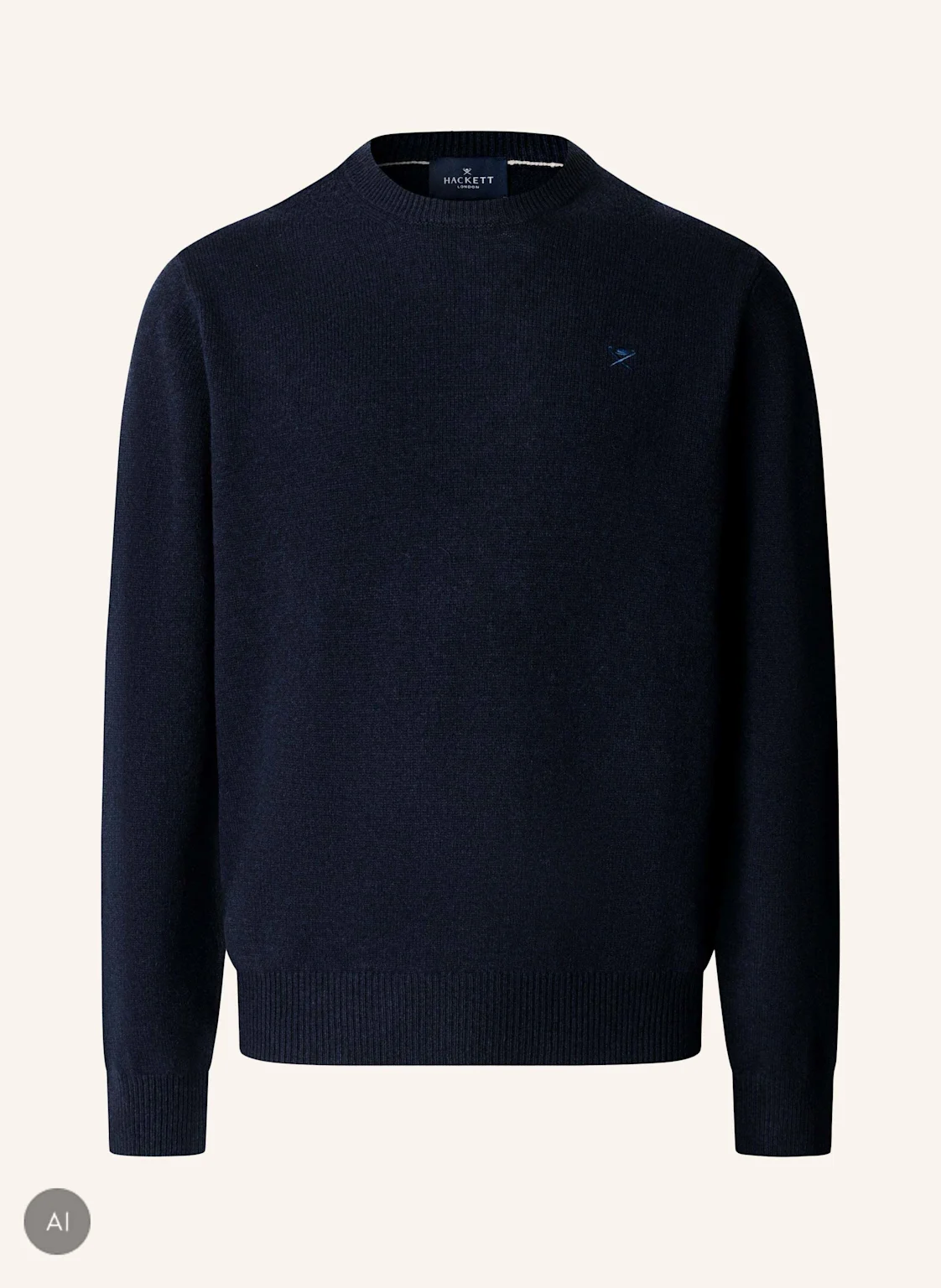HACKETT LONDON Pullover LAMBSWOOL CREW