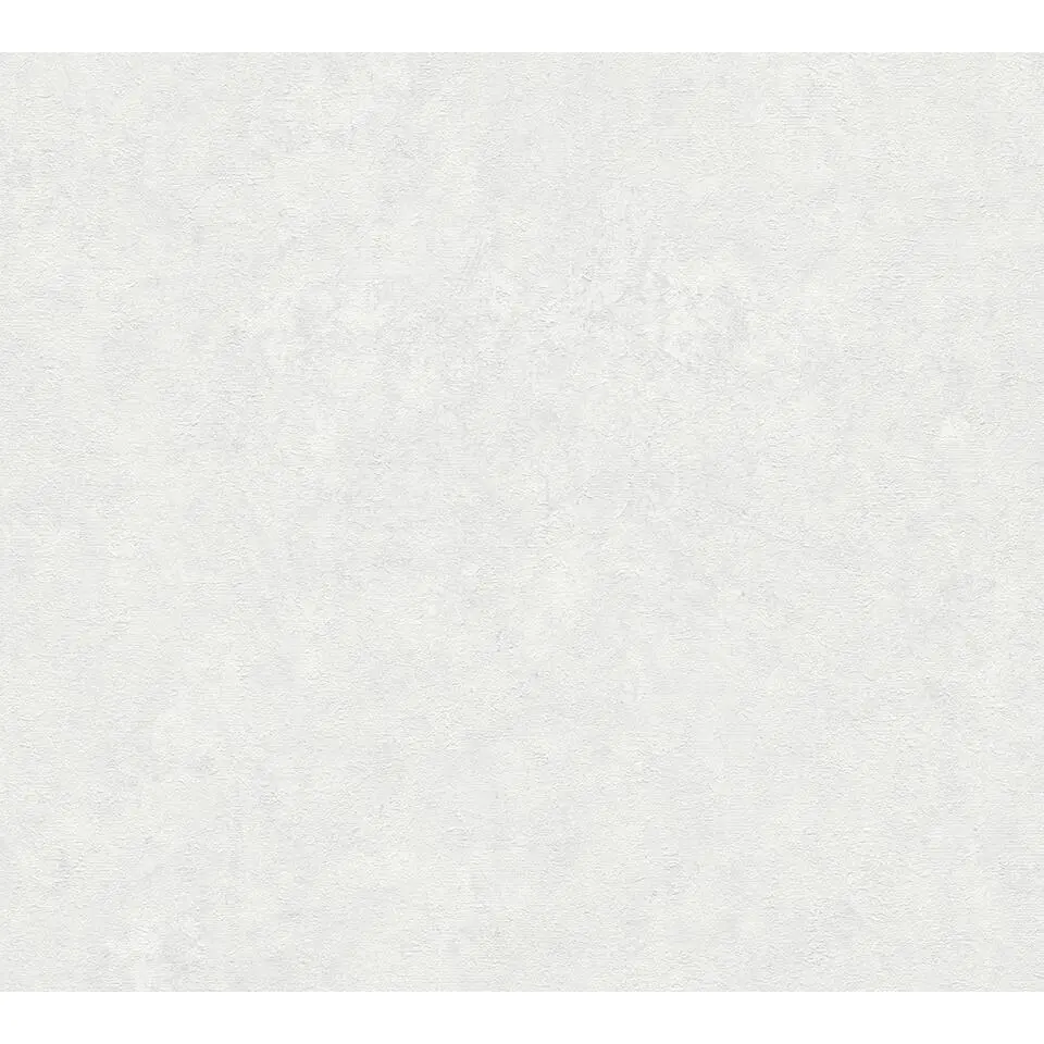 Livingwalls behang betonlook wit en grijs - 53 cm x 10.05 m