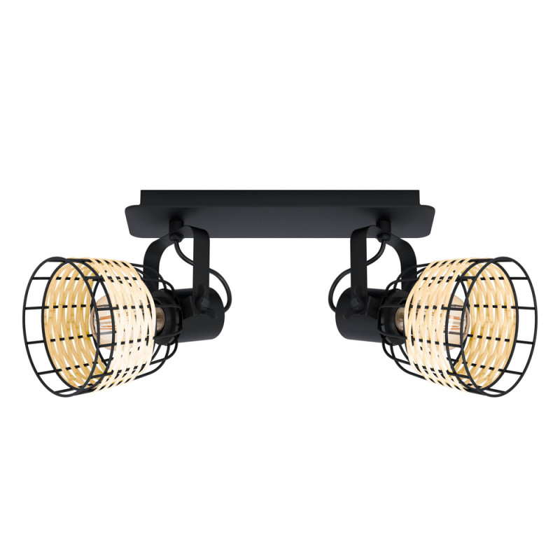 Spot Anwick 1 noir E27 2 x 40 W EGLO