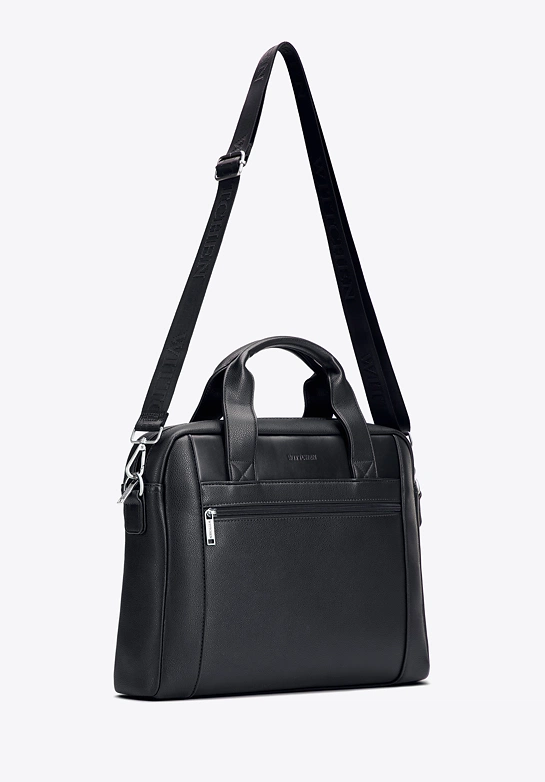 Elegancka torba na laptopa 15,6” czarna