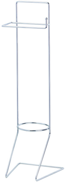 Stojak na papier ze szczotką OKY chrom 54 cm ze szczotką
