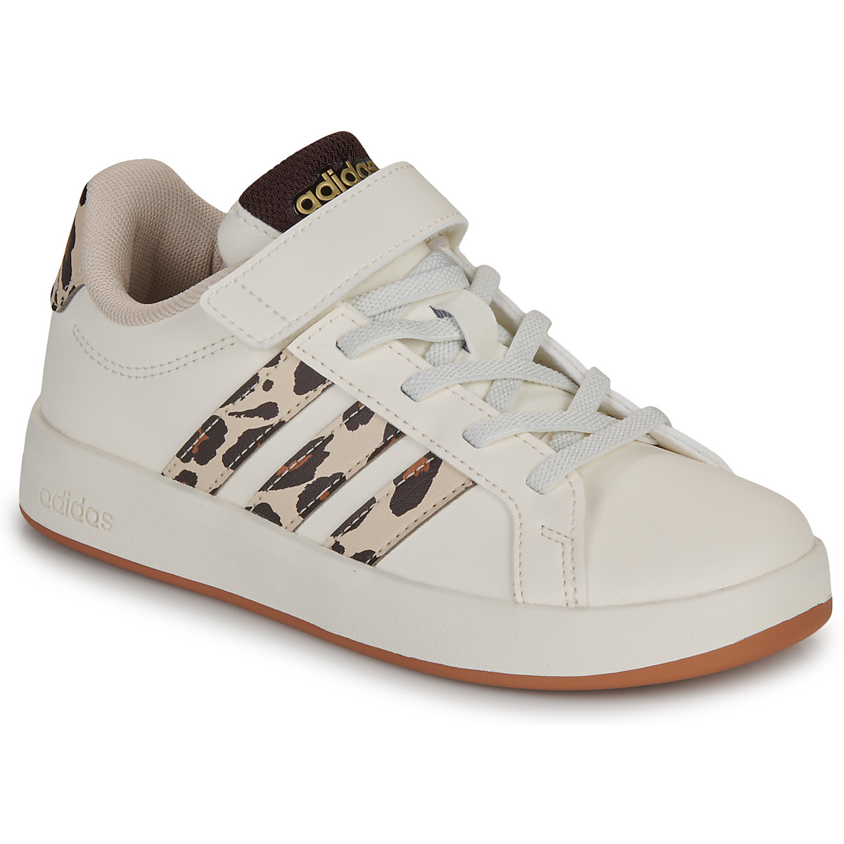 adidas - GRAND COURT 3.0 EL C - White / Leopard