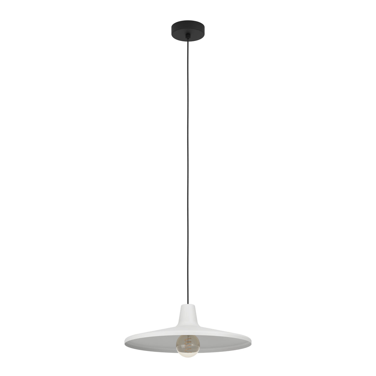 EGLO hanglamp Miniere - e27 - zwart