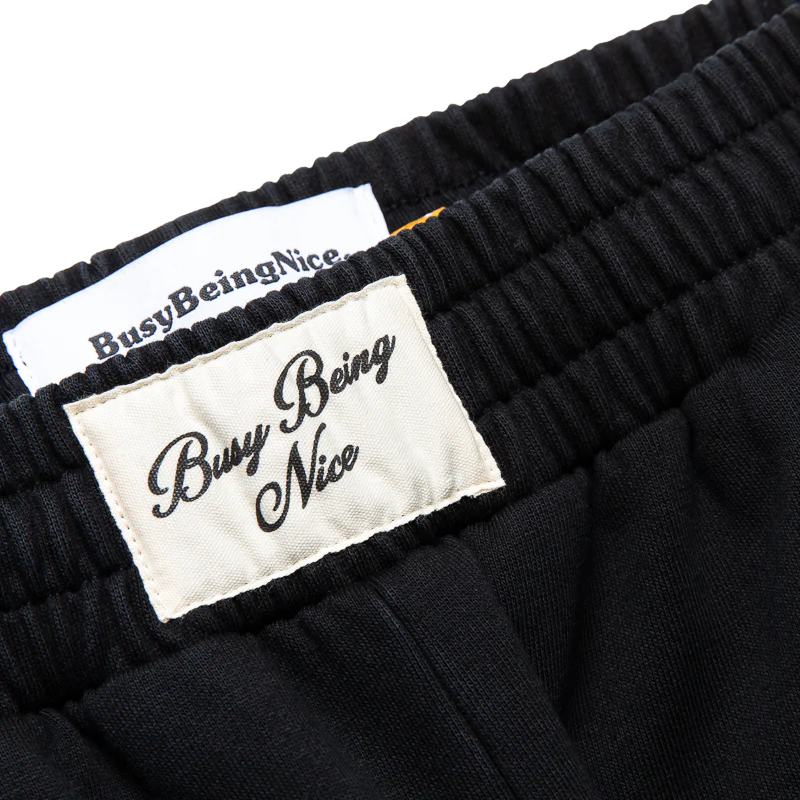 Politics Busy Being Nice Sweatpants - Black