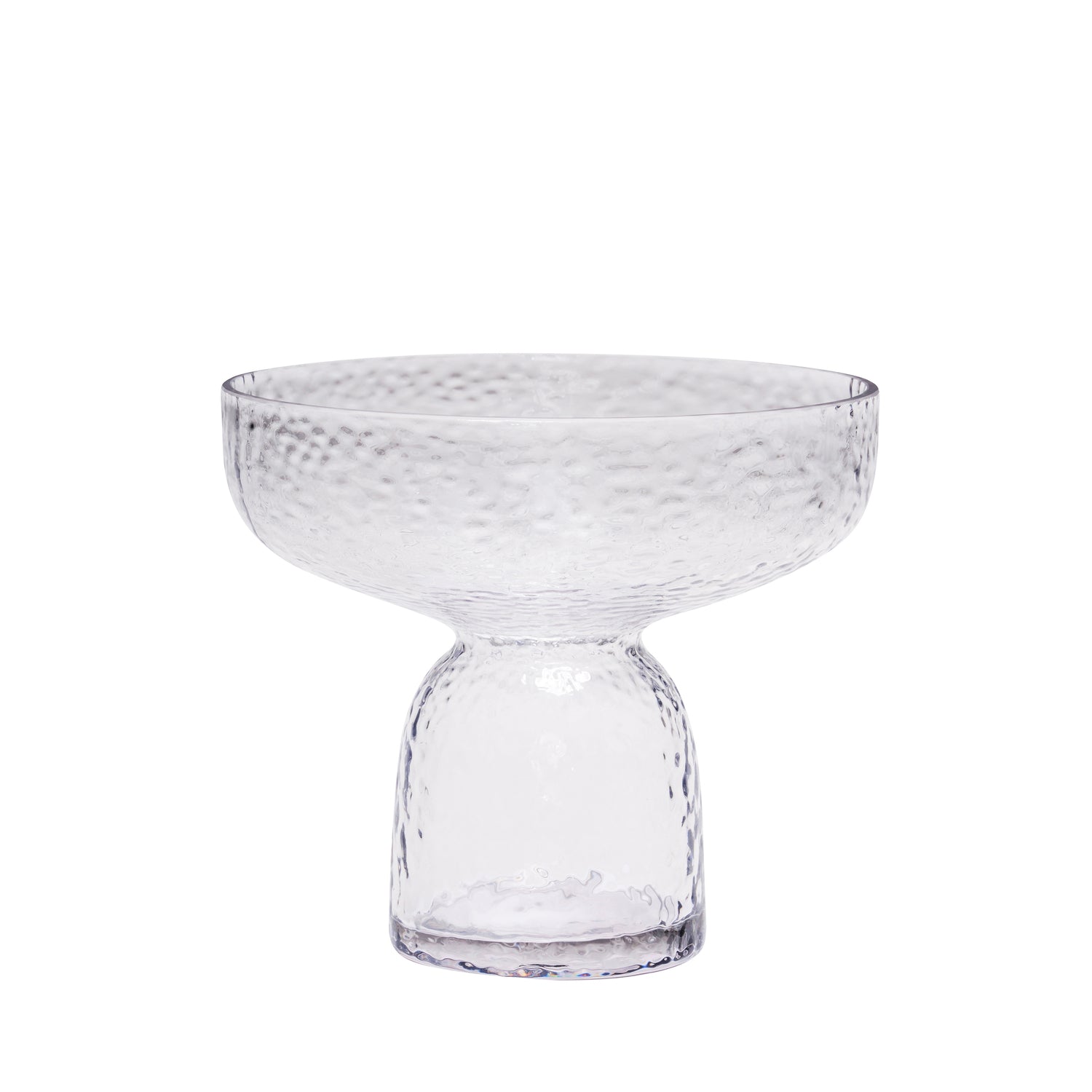Hübsch vaas Aino - glas - ø22xh19cm