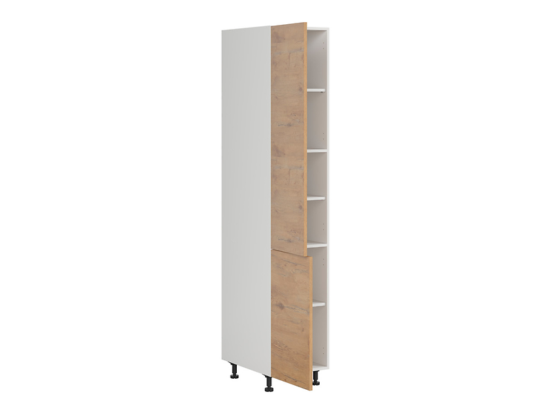 Szafka kuchenna wysoka Hamper 40 cm lewa dąb lancelot