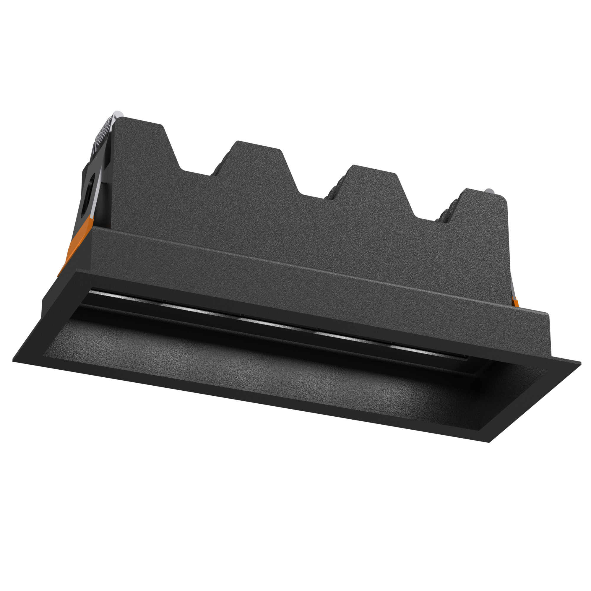 Oprawa wpuszczana A-GLARE czarna LED 10W 3000K 800lm IP20 Brosline