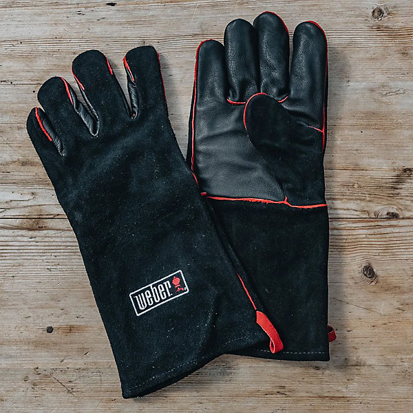 Gants en cuir pour barbecue Weber