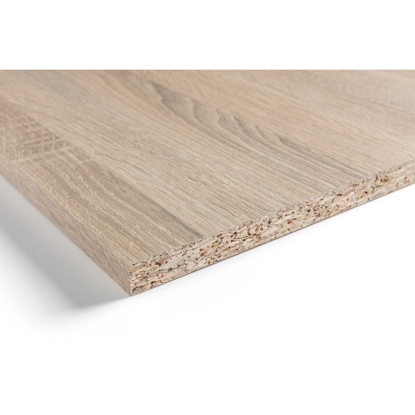 Möbelbauplatte, Glattkante 2600x500x19 mm Sonoma Eiche
