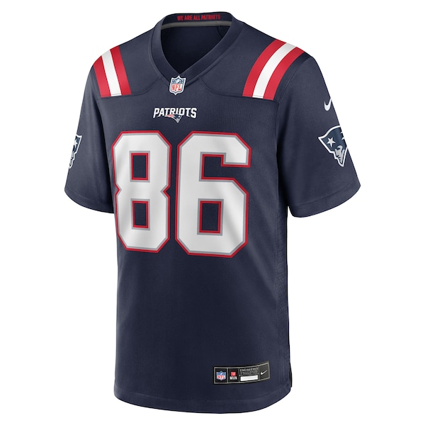 Efton Chism III New England Patriots Nike Team Game Jersey -  Navy