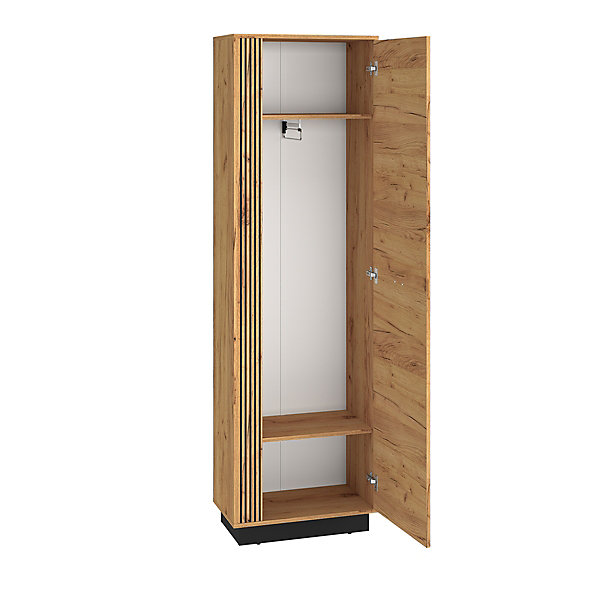 Colonne d'entree 1 porte Nilo Bois