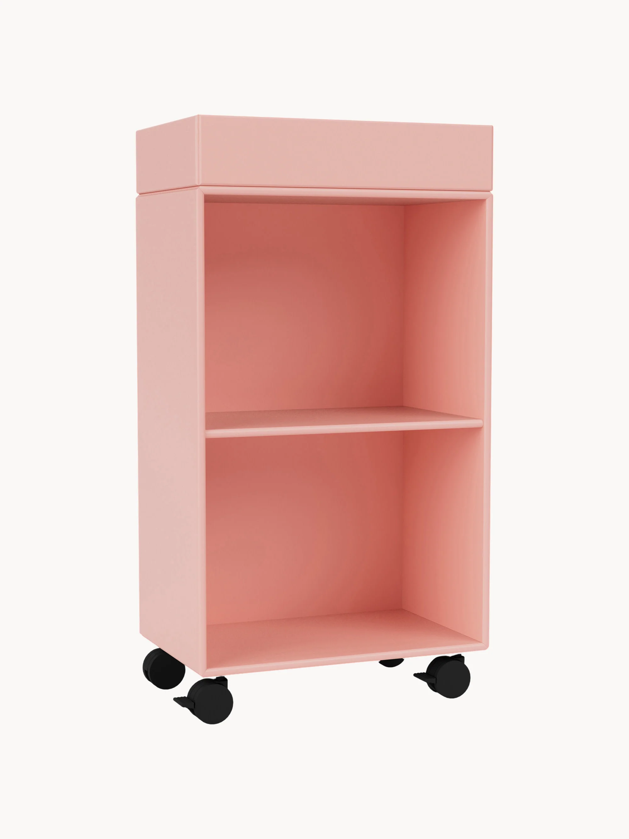 Handgefertigter Badezimmerschrank Preppy mit Rollen