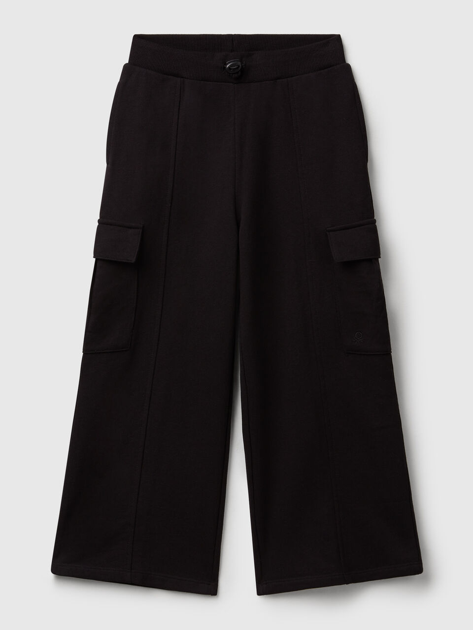 Wide fit cargo trousers
