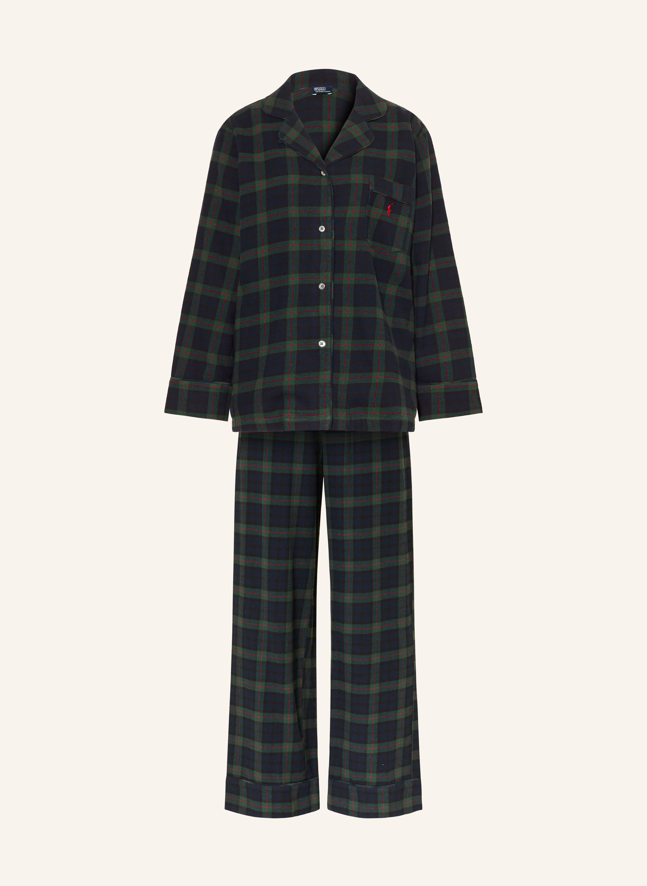 POLO RALPH LAUREN Schlafanzug aus Flanell
