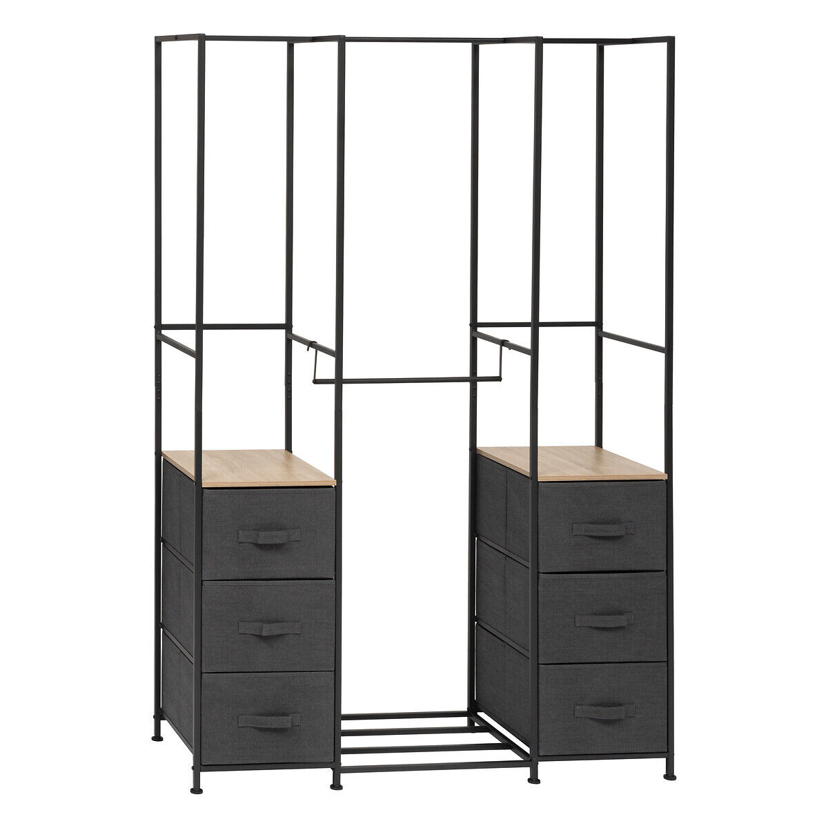 Roupeiro TISSA cinza escuro