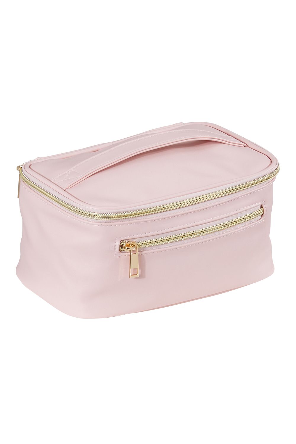 The hot sale Oversized PU Leather Travel Makeup Bag