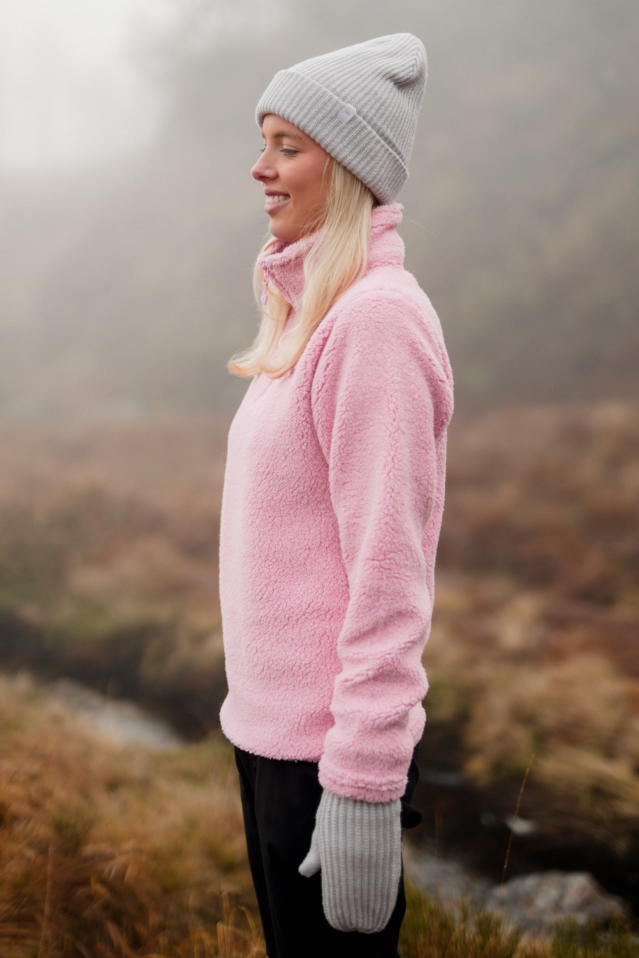 Hamar sherpa Half Zip genser