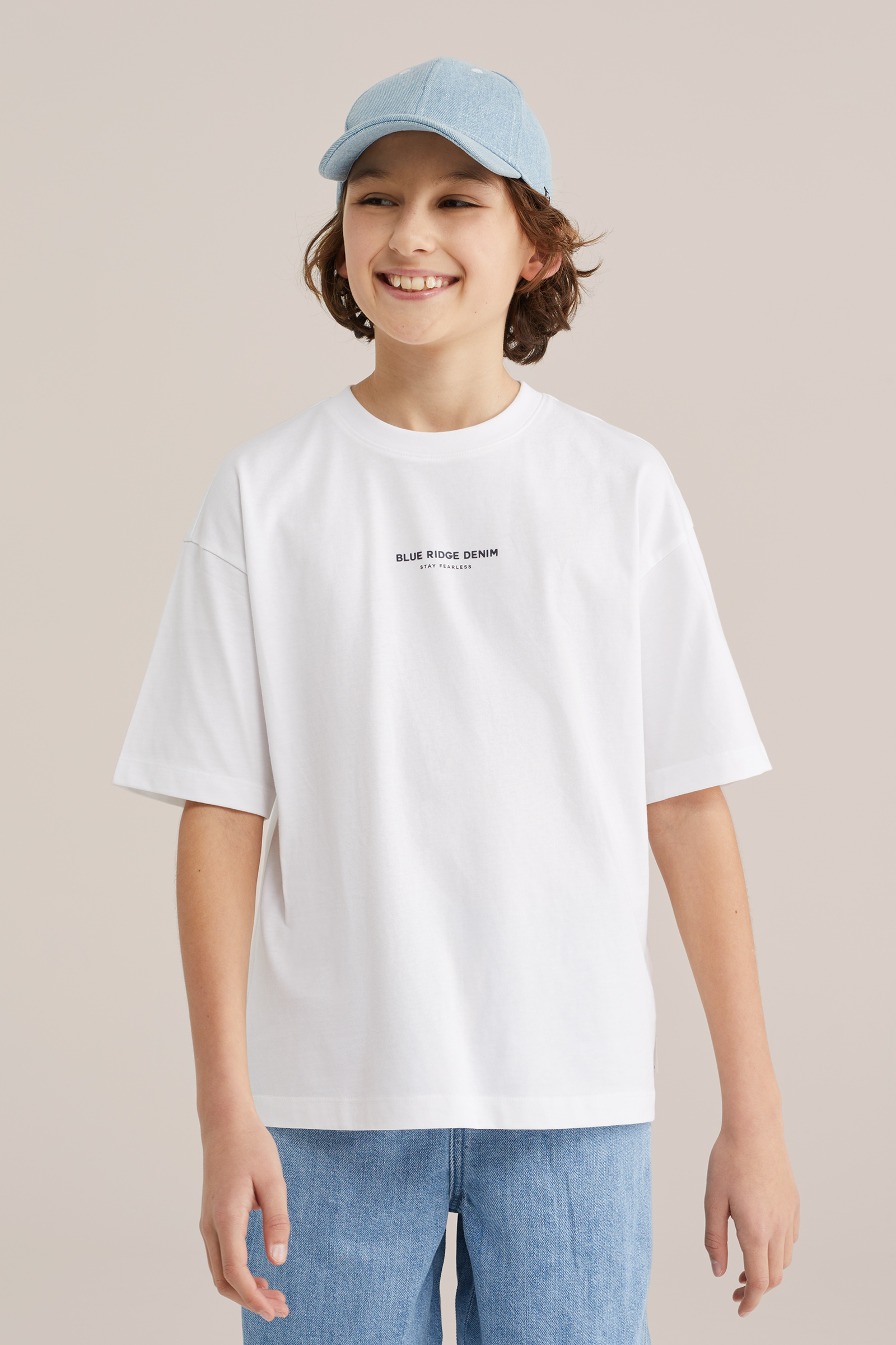 Jongens Oversized T-shirt met print