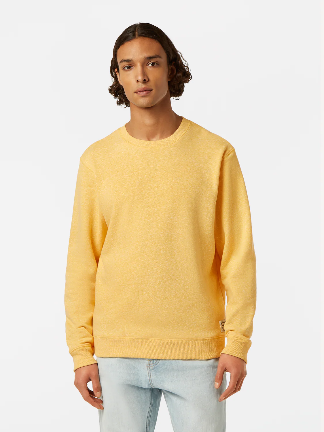 Regular-Fit Melange Sweatshirt