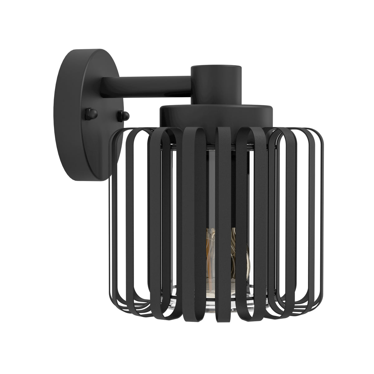 EGLO wandlamp buiten Selinus - e27 - ø 19.5 cm - zwart