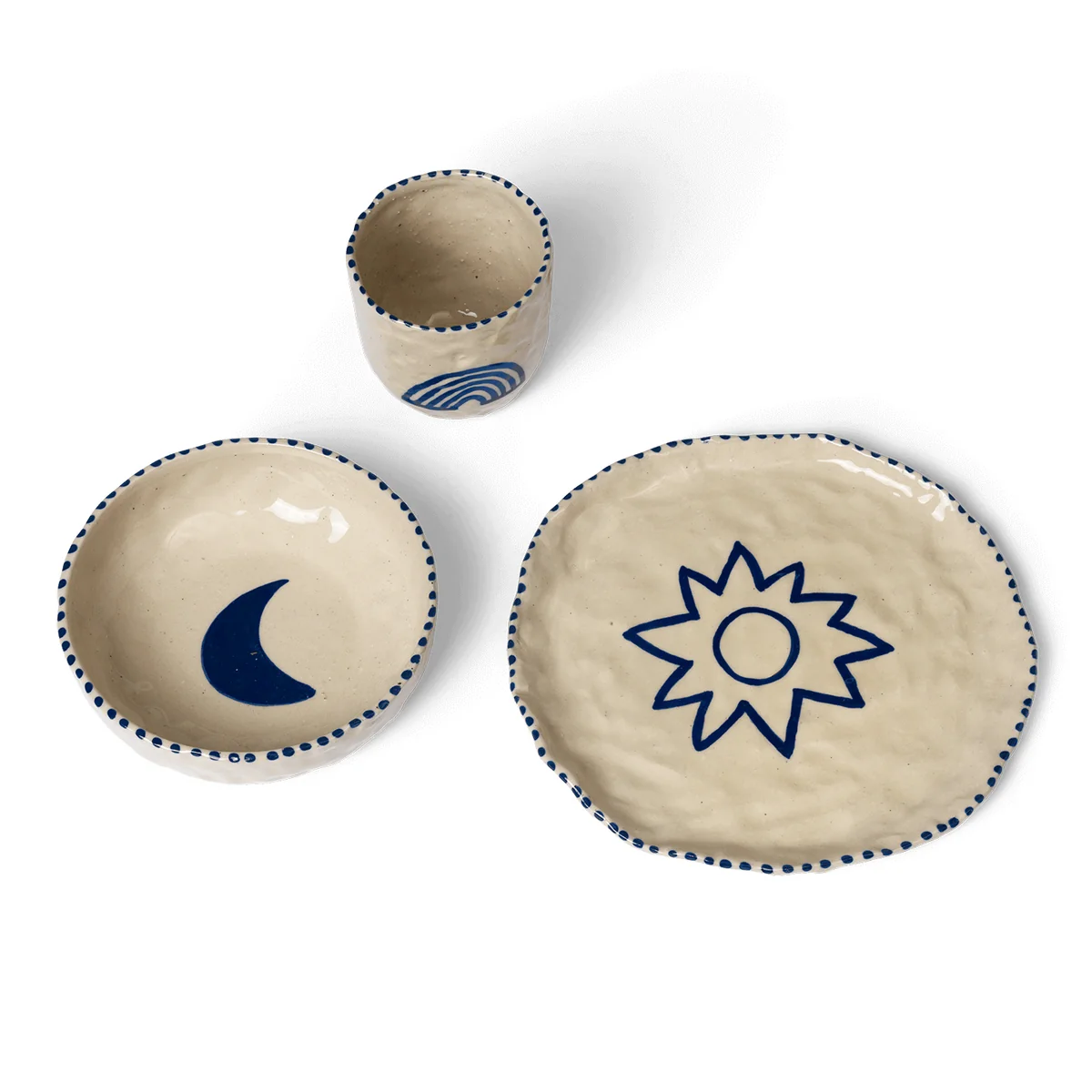 Ferm Living - Naive Ceramic Set