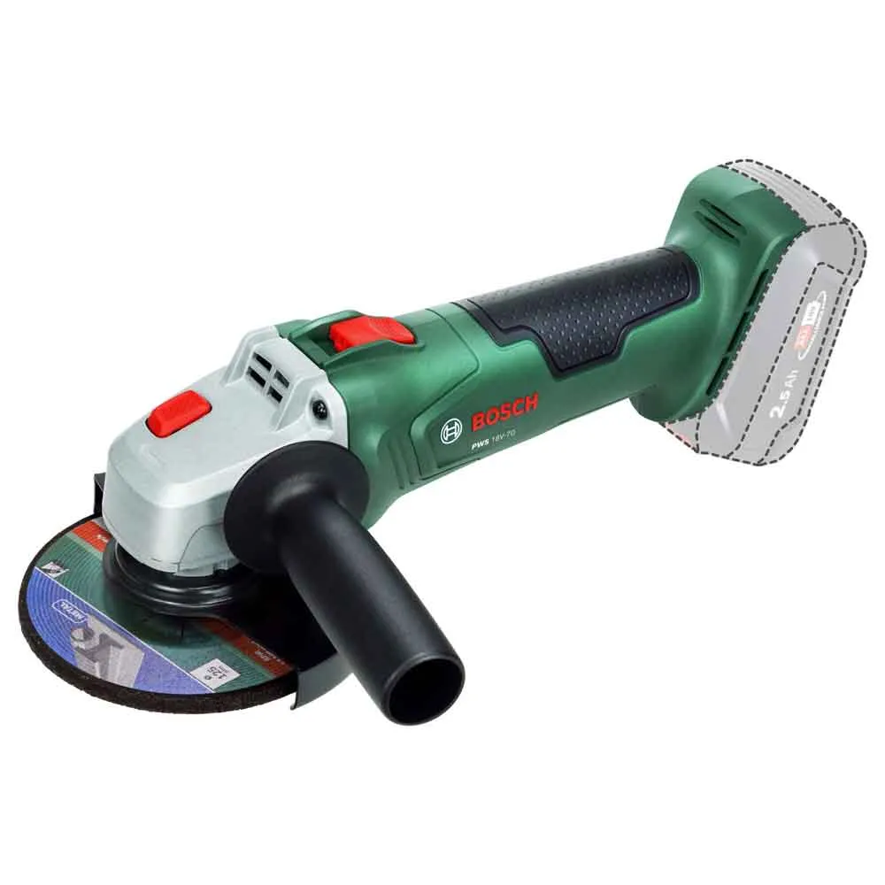 Bosch PWS 18V angle grinder
