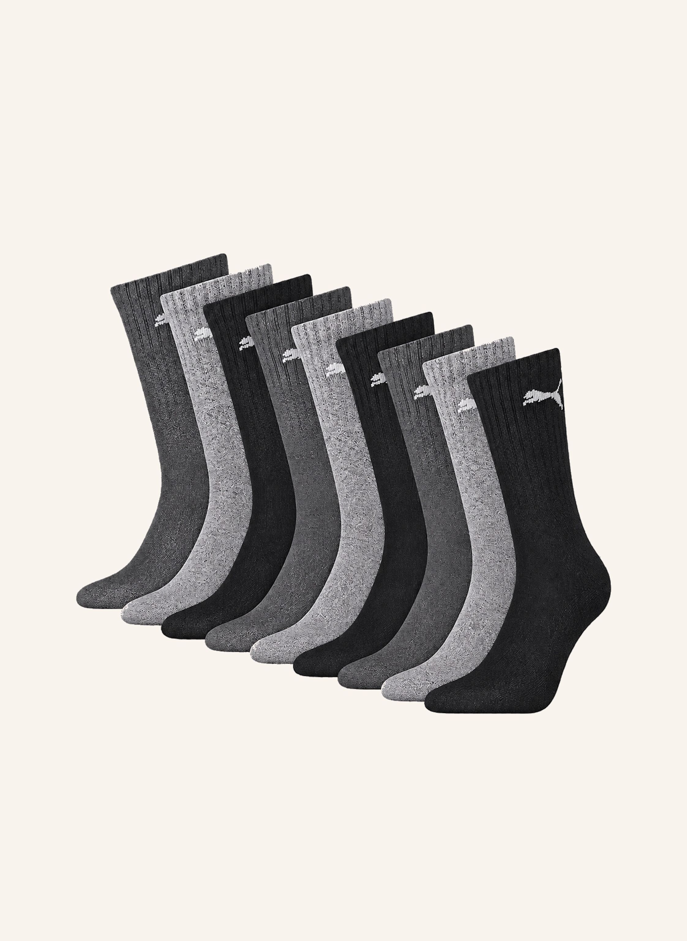 PUMA Sportsocken REGULAR CREW 9-PACK