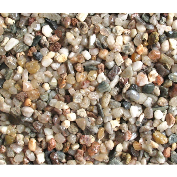Aquarium-Bodengrund, 15 kg, Naturkies, beige