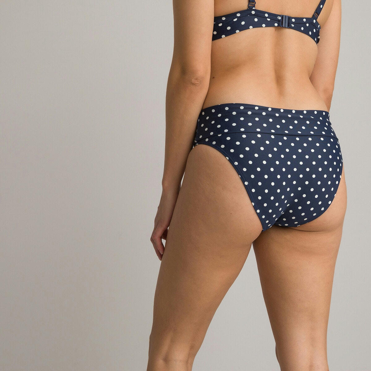 Bas de maillot de bain culotte, effet ventre plat