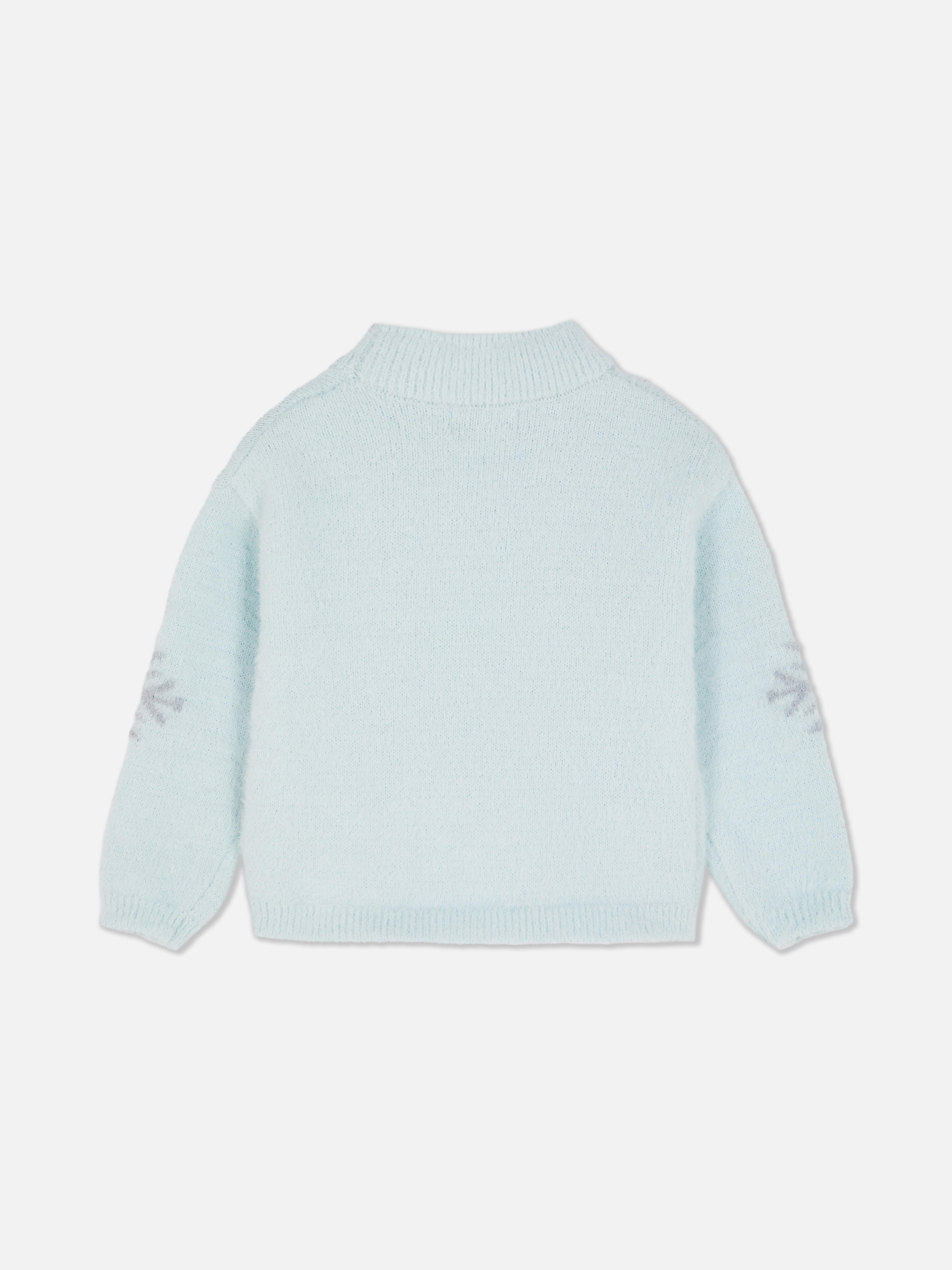 1.5-8yrs | Fluffy Penguin Sweater