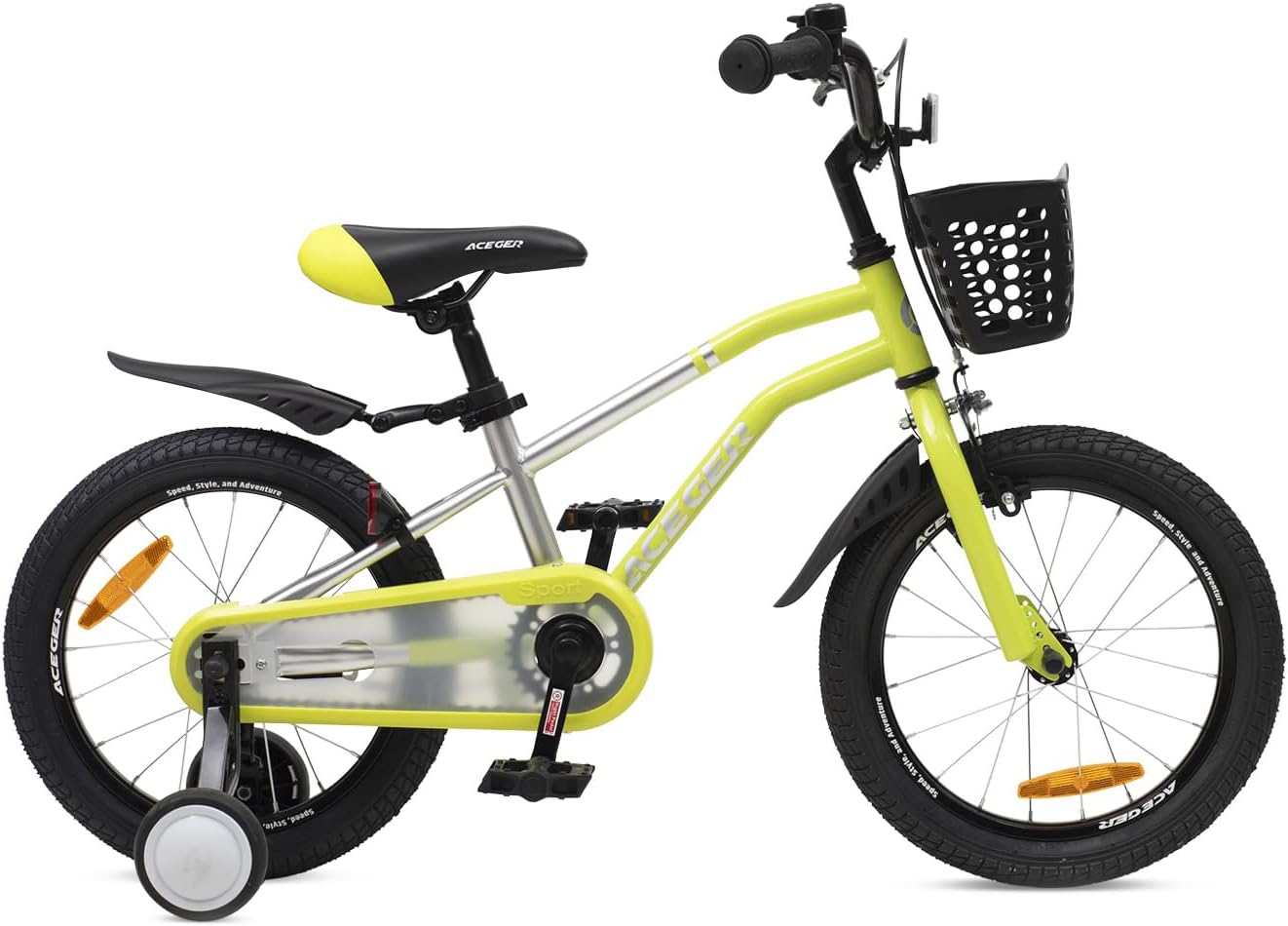 ACEGER Kids Bike for Ages 2-12 Years Old Boys Girls and Toddler, 12 14 16 18 Inch Children Bicycle with Training Wheels, 20 Inch Bike with Kickstand, Multiple Colors.