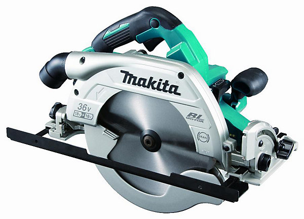 Makita DHS900PT2 Scie circulaire sans fil 36V (2x18V) 235 mm 5 Ah - double batterie incluse