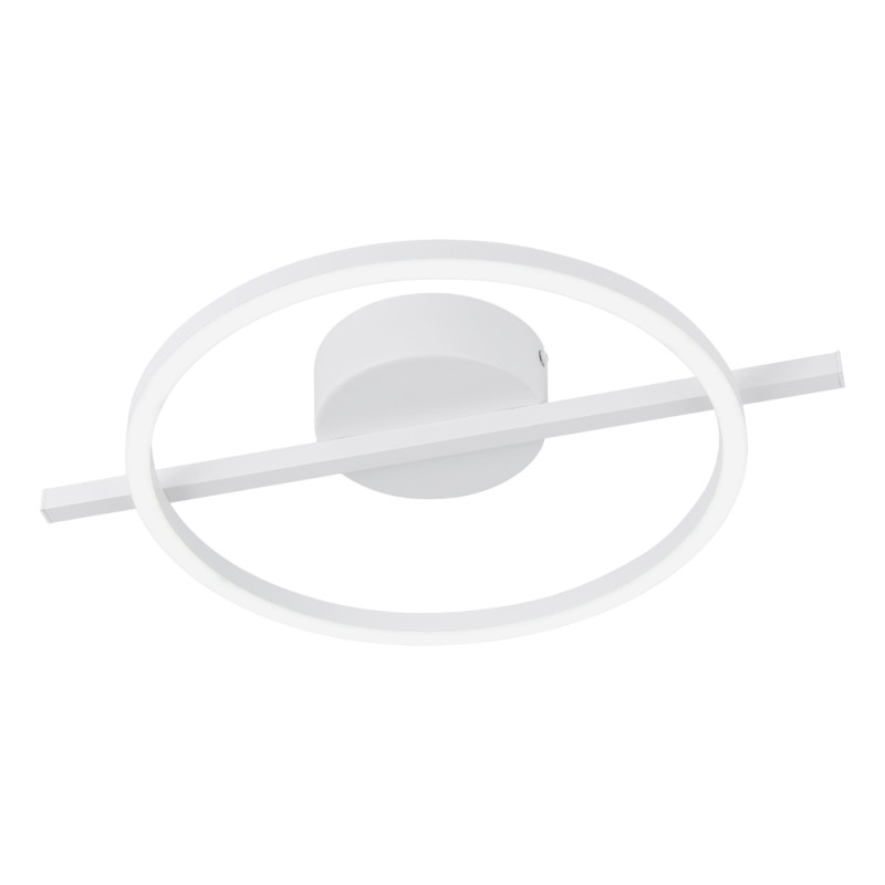 Plafonnier LED Amandolo rond blanc dimmable 1900 lm 17 W EGLO