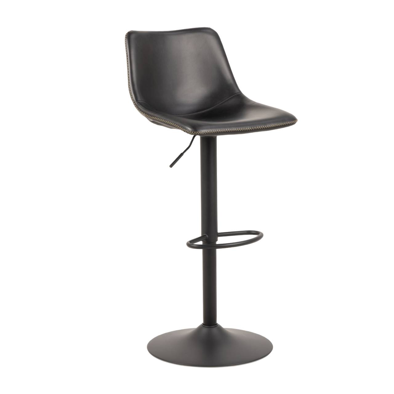 by fonQ Brent Draaibare Barkruk - Zwart