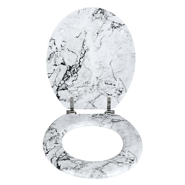 Abattant WC en MDF design marbre Onyx