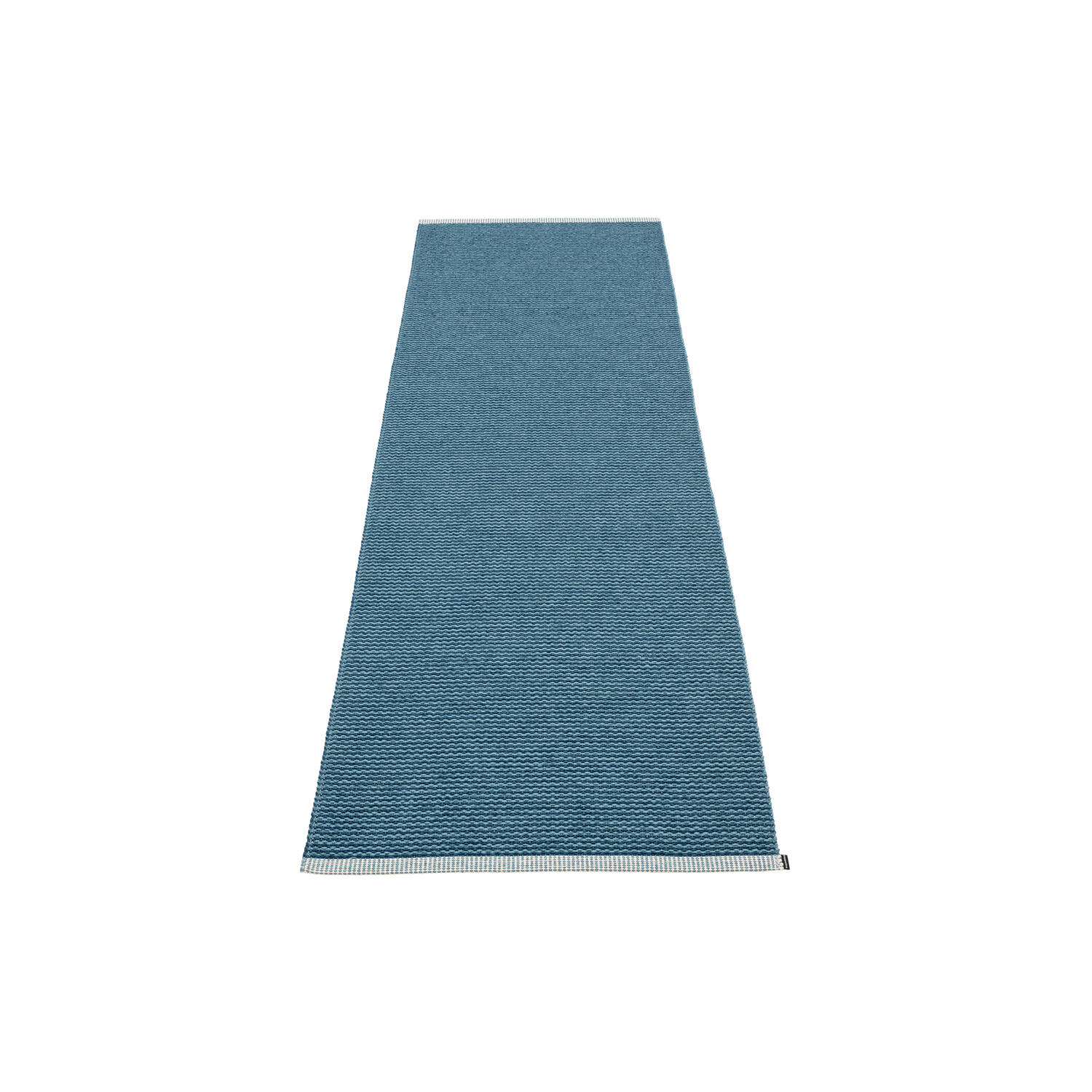 Mono gulvløber, ocean blue/dove blue